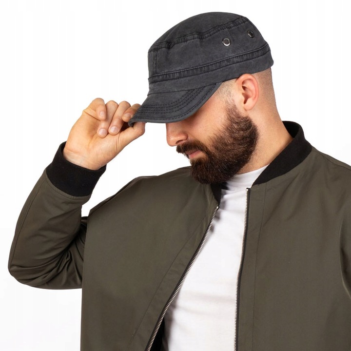 Alessio CZAPKA z daszkiem PATROLÓWKA RETRO męska VINTAGE