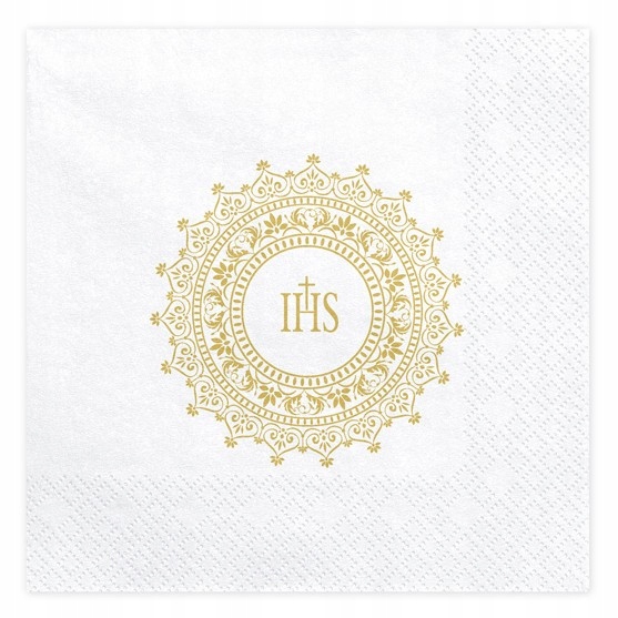 Zestaw dekoracji komunijnych KOMUNIA bieżnik balon