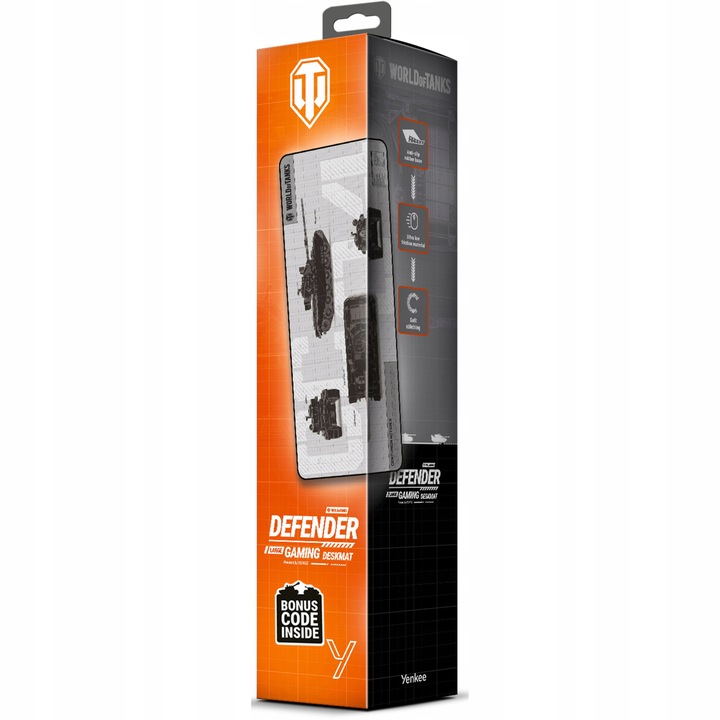 Podkładka pod Myszkę DUŻA Yenkee YPM WT90 WORLD of TANKS 900x400 + BONUS