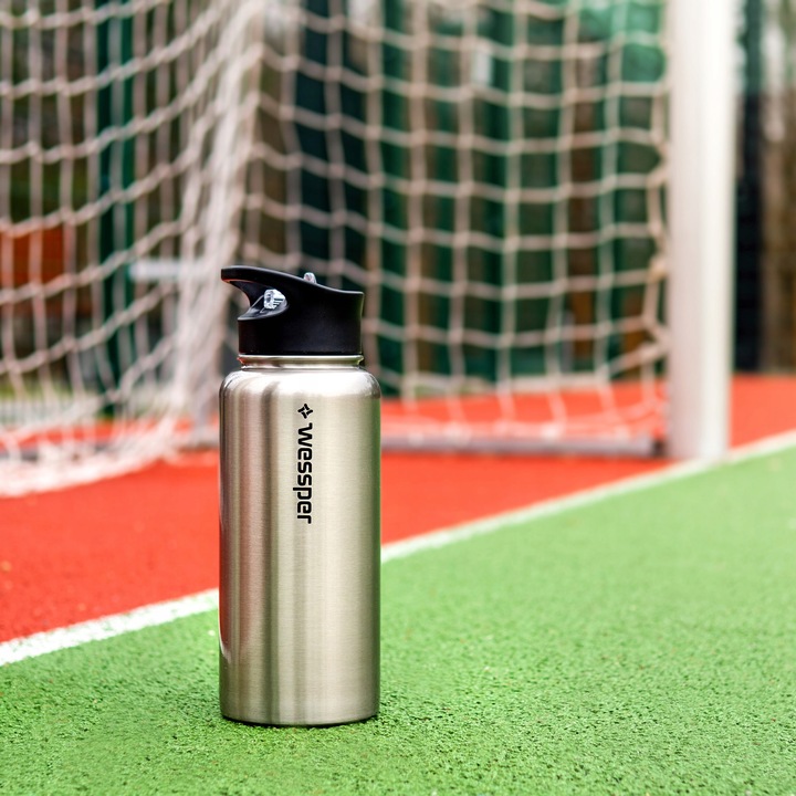 Kubek termiczny dla dzieci do szkoły termos na herbatę wymienne ustniki 1l