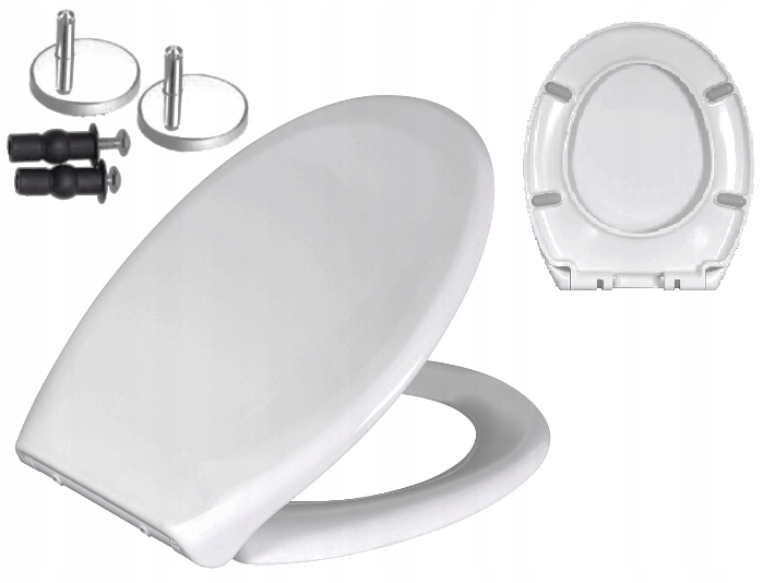 DESKA SEDESOWA WC WOLNOOPADAJĄCA NAJTWARDSZY DUROPLAST DO CERSANIT KOŁO CS