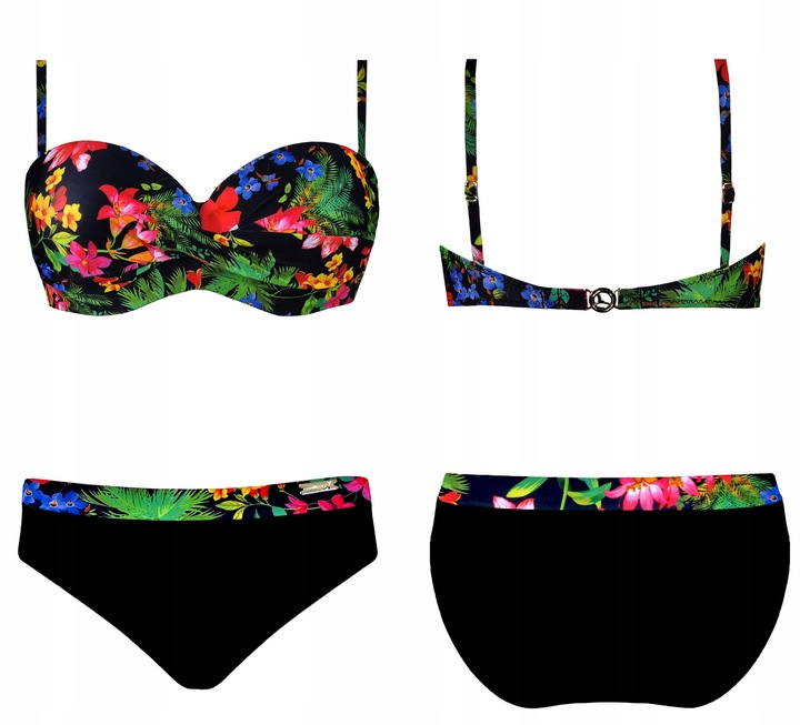 Strój kąpielowy dwuczęściowy push up GABBIANO Evita-DX 20/A 40C L 80C