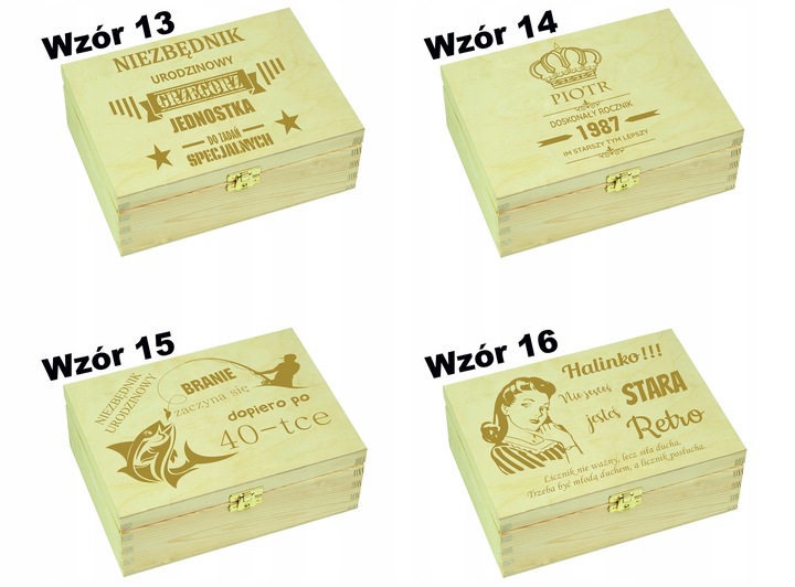 PUDEŁKO NIEZBĘDNIK PREZENT NA 18 30 40 50 URODZINY