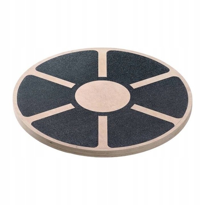 Drewniana platforma do balansowania 4FIZJO - okrągła