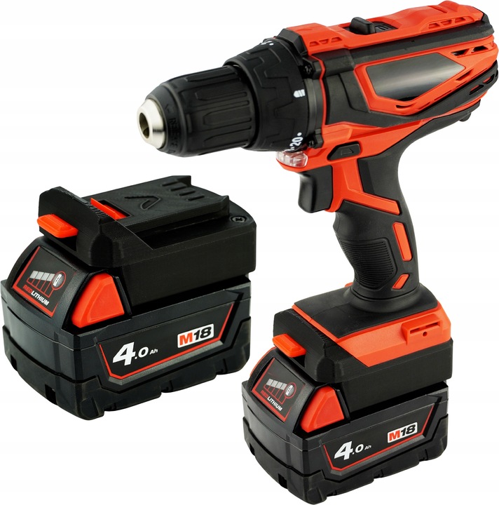 Adapter Baterii Milwaukee M18 Do Narzędzi Yato 18V Przejściówka