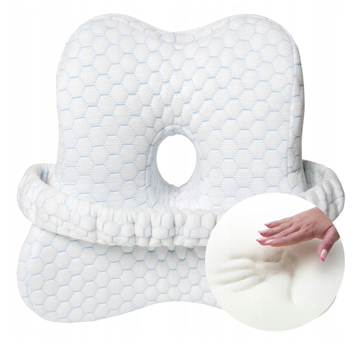 PODUSZKA ORTOPEDYCZNA KLIN MIĘDZY NOGI KOLANA DO SPANIA SEPARATOR MEMORY