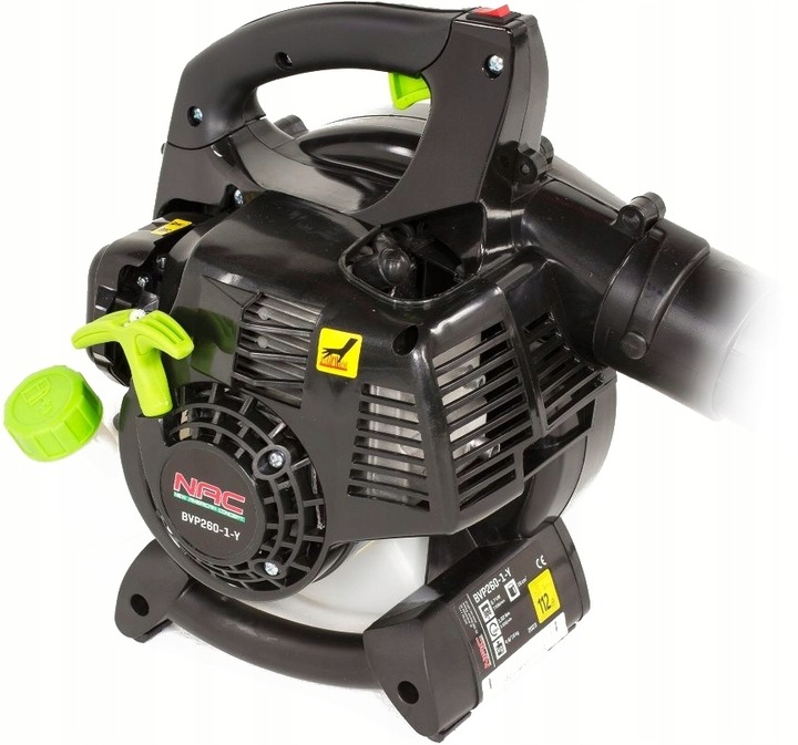 NAC DMUCHAWA SPALINOWA ODKURZACZ DO LIŚCI z rozdrabniaczem BVP260-1-Y