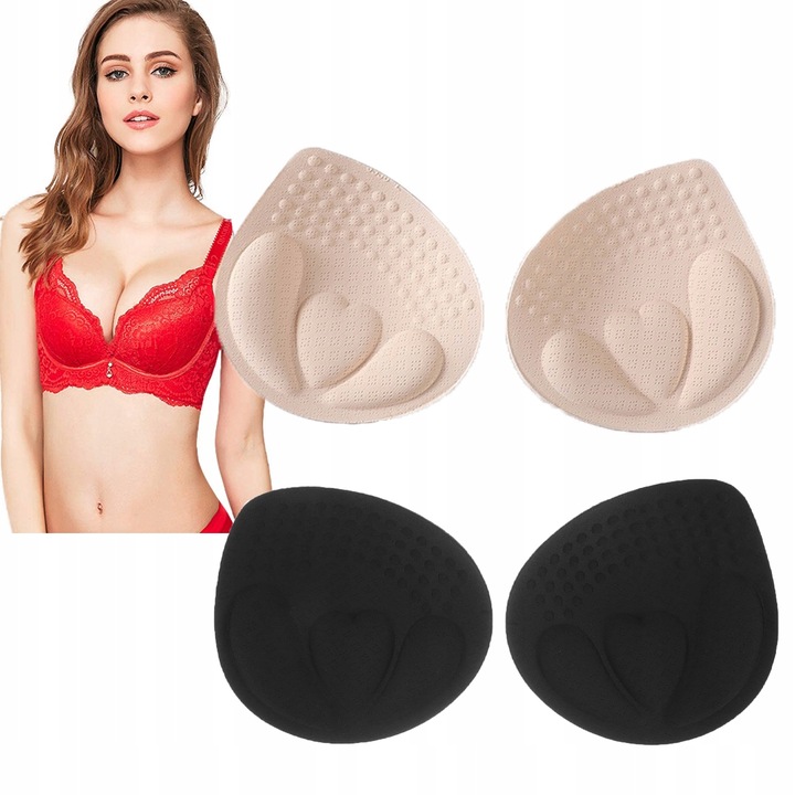 4X WKŁADKI PUSH UP STRÓJ KĄPIELOWY BIUSTONOSZ BIKINI nr Ws2_b