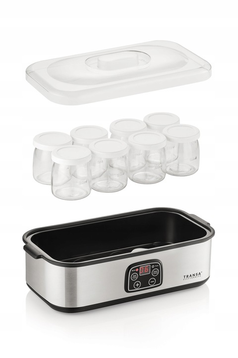 JOGURTOWNICA Domowy Jogurt 1,4L 8 słoików TIMER REGULACJA TEMPERATURY