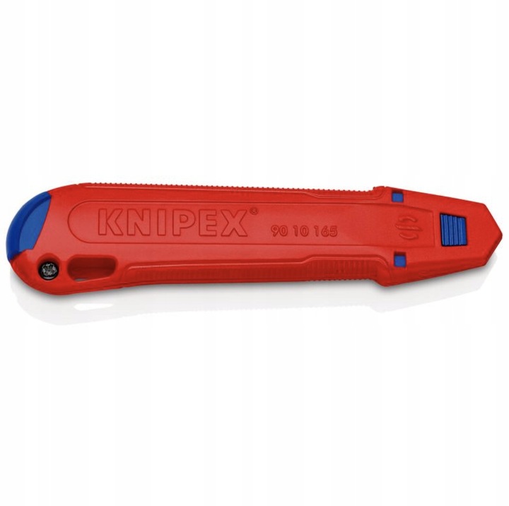 Knipex 90 10 165 BK nóż łamane ostrze 18 mm tapeciak z zapasowym