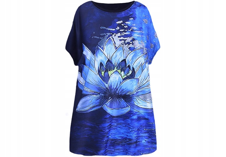 Kobieca bluzka z uroczym nadrukiem 54/56 7XL/8XL