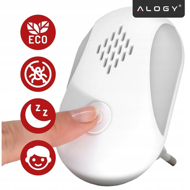 ODSTRASZACZ MYSZY OWADÓW I GRYZONI ULTRADZWIĘKOWY NA KUNY SZCZURY