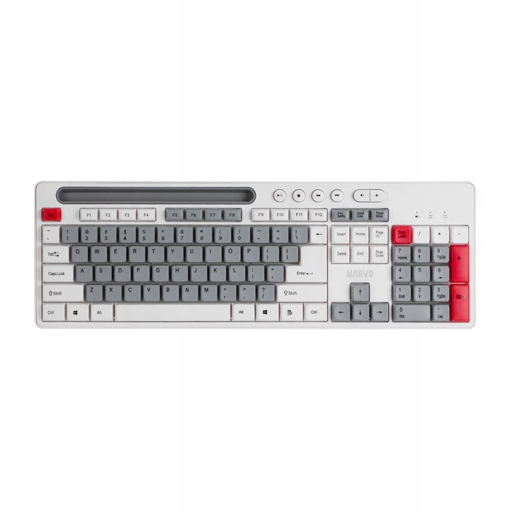 Zestaw Klawiatura + mysz MARVO WS009 biurowe bezprzewodowe ciche