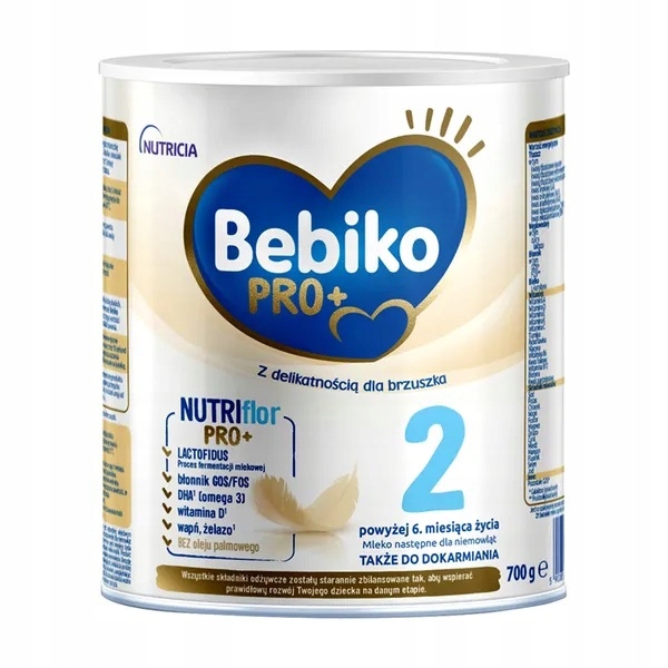 Bebiko Pro+ 2 Mleko następne 6 miesięcy + 700 g