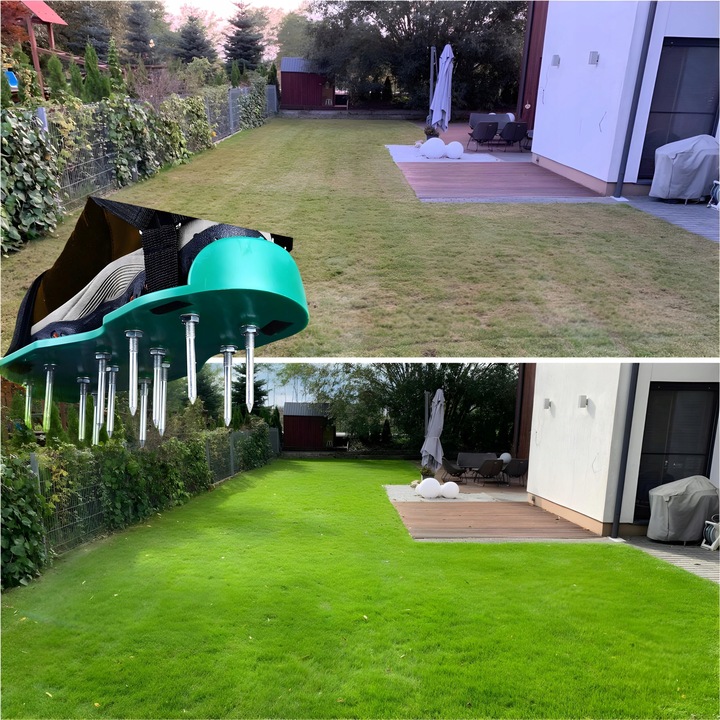 AERATOR BUTY DO TRAWY Z KOLCAMI TRAWNIKA WERTYKULATOR KOLCE