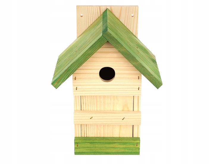 Budka lęgowa dla ptaków sikorek kosa karmnik domek MIX - 4szt