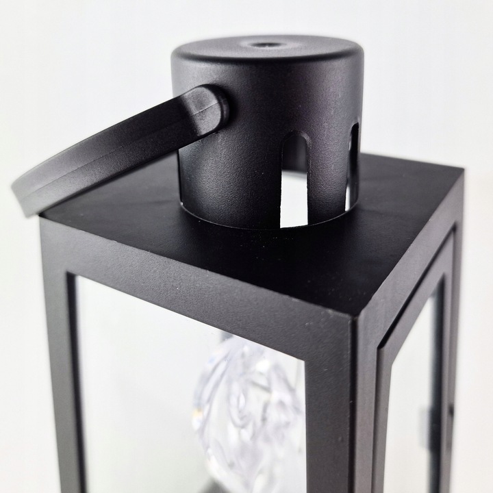 LATARENKA LED DEKORACYJNA LAMPION ANIOŁEK LATARNIA Z ANIOŁEM OZDOBNA