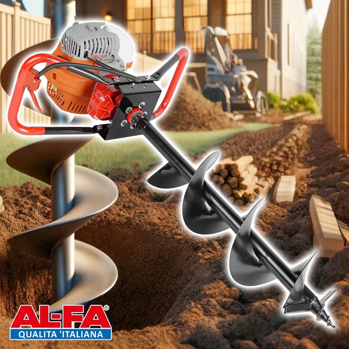 WIERTNICA GLEBOWA ŚWIDER SPALINOWY DO GLEBY ZIEMI WIERTŁA WIERTŁO 15