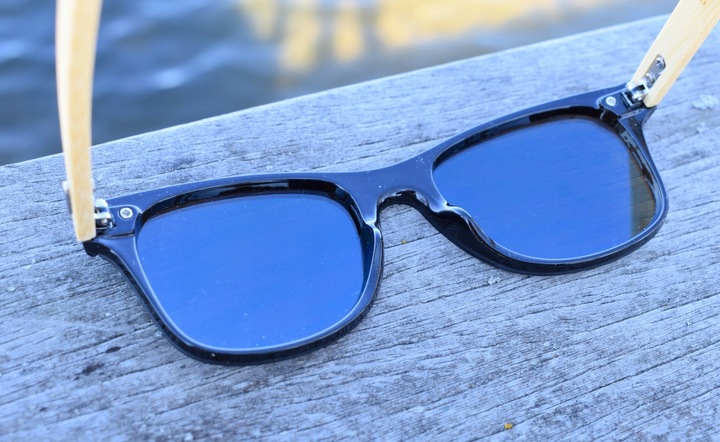 OKULARY PRZECIWSŁONECZNE LUSTRZANKI DREWNIANE