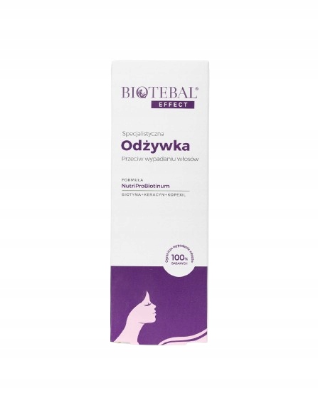 Biotebal EFFECT Odżywka do włosów z biotyną wypadanie włosów 200 ml
