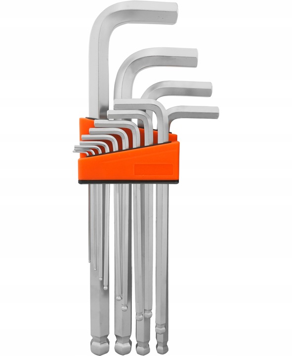 DUŻE KLUCZE IMBUSOWE ZESTAW IMBUSÓW KLUCZY IMBUSOWYCH IMBUSY Z KULKĄ 2-19mm