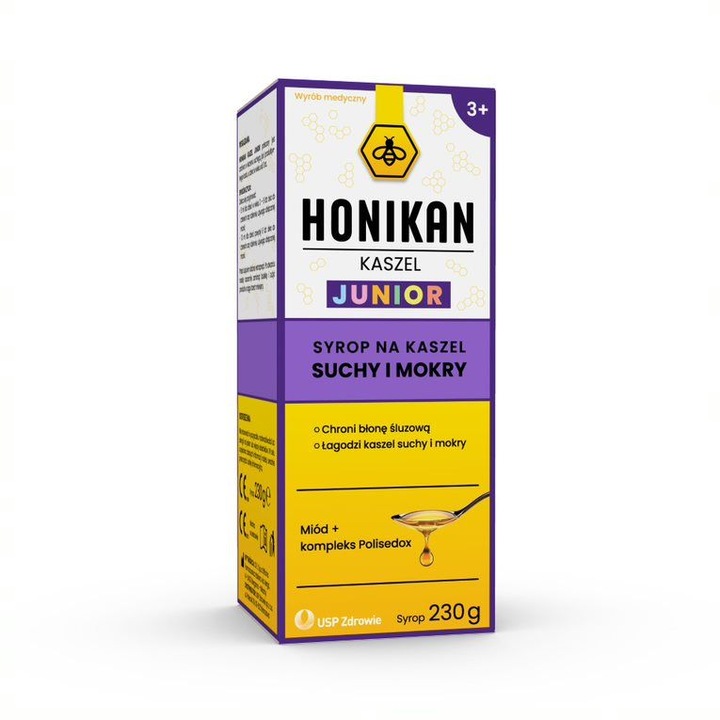 HONIKAN KASZEL JUNIOR syrop 230 g