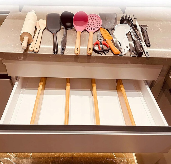 4x ORGANIZER DO SZUFLADY SZUFLAD PRZEGRÓDKA SEPARATOR PRZEGRODY