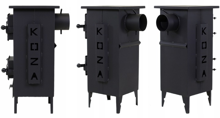 Piec koza piecyk szamotowy 13 cegieł 2mm ATEST EKO 6,5 kW EKOPROJEKT