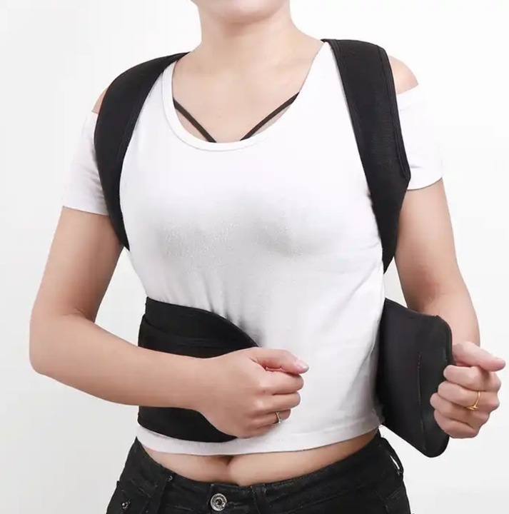 KOREKTOR WAD POSTAWY PLECÓW PAJĄCZEK SZELKI NA PROSTY KRĘGOSŁUP rozm. S