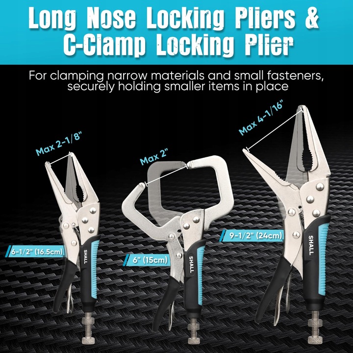 Shall Tools Shall 6-częściowy zestaw szczypiec