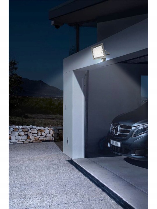 Halogen reflektor naświetlacz LED 100W z czujnik ruchu zmierzchu