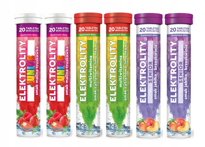 Elektrolity Rodzinny MIX Junior Multi Senior MBM