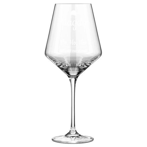 KIELISZEK DO WINA KROSNO prezent na Święta dla mamy żony dziewczyny babci