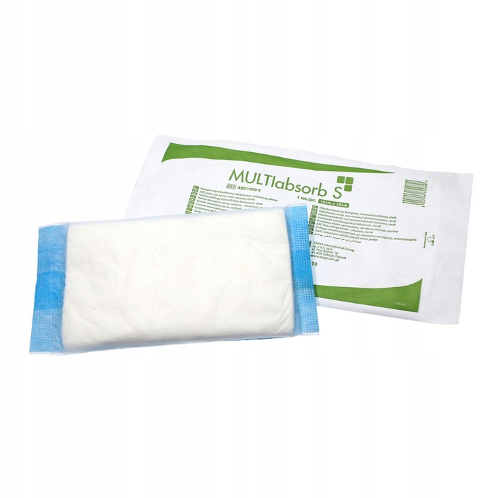 Kompresy wysokochłonne JAŁOWE multiABSORB ZARYS 10x20cm a'25