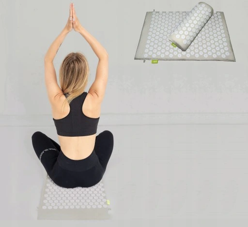 MATA ZDROWOTNA DO AKUPRESURY Z KOLCAMI + PODUSZKA