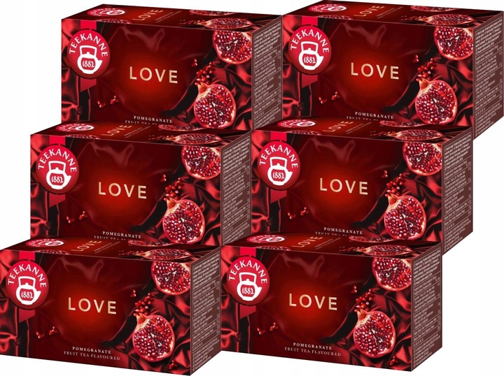 (x6) TEEKANNE Herbata Love 20tb