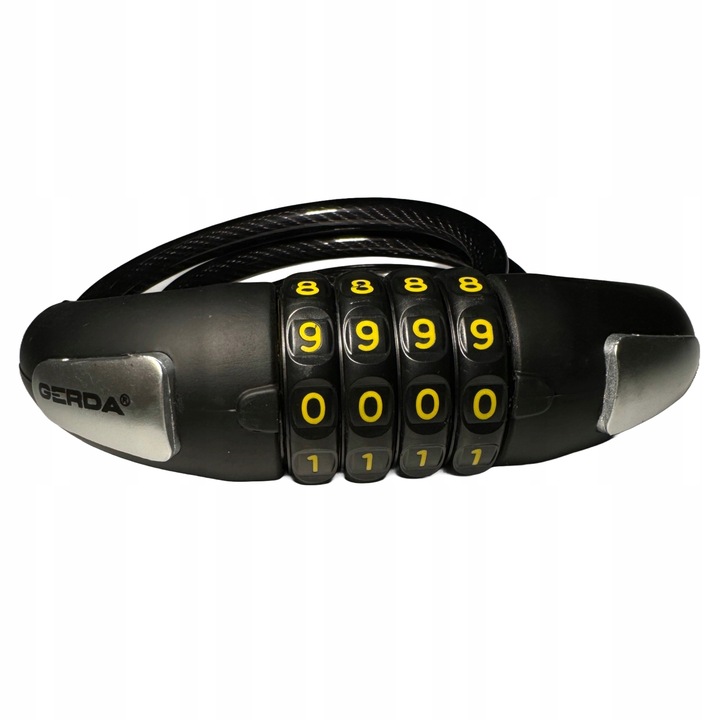 Zapięcie rowerowe GERDA KOMBO FLEX 1000/8C