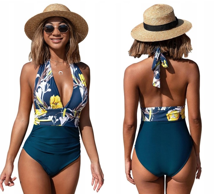 Jednoczęściowy strój kąpielowy ODKRYTE PLECY S113