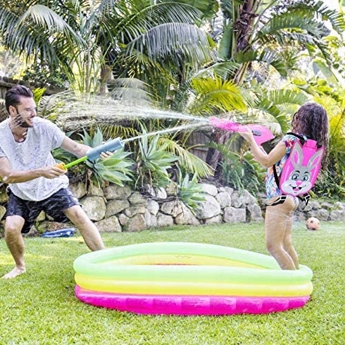 PISTOLET NA WODĘ Z PLECAKIEM BROŃ WODNA SIKAWKA