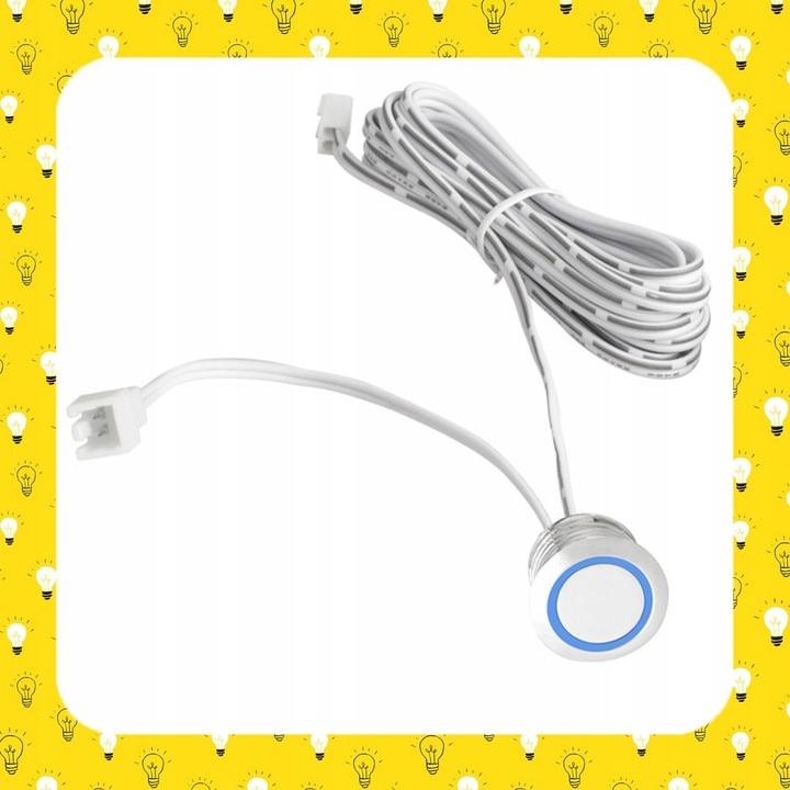 MINI ŚCIEMNIACZ DOTYKOWY WŁĄCZNIK DO TAŚM LED STEROWNIK MEBLOWY 12V