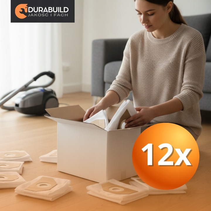 12X WORKI MATERIAŁOWE BIAŁE DO ODRZURZACZA KARCHER WD3 WD2 SE 4001 +