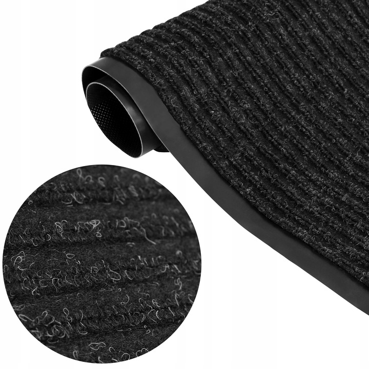 WYCIERACZKA DO BUTÓW WEJŚCIOWA POD DRZWI MATA CHŁONNA ANTYPOŚLIZGOWA 80x120