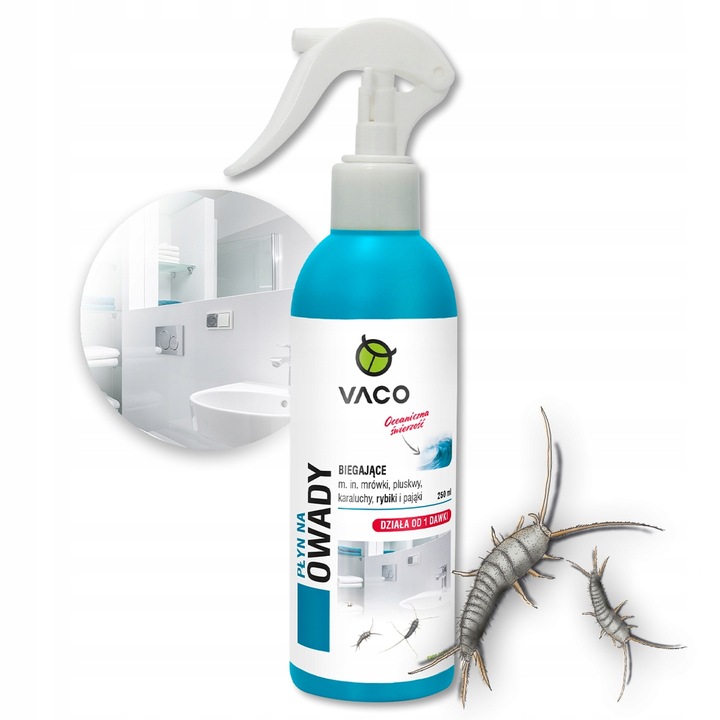 Zestaw na Rybiki 4x Pułapka na Rybiki 1x Preparat na Rybiki Płyn 250ml