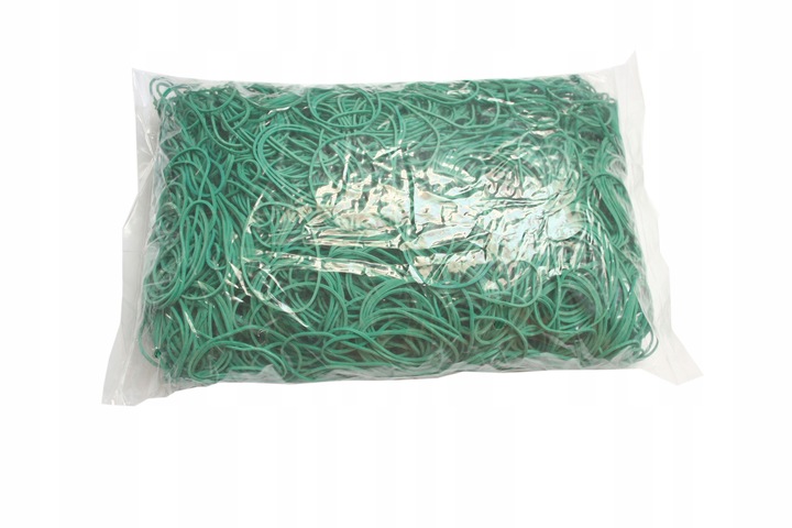 GUMKI RECEPTURKI MOCNE 50 mm x 1,5 mm ZIELONE 1 KG