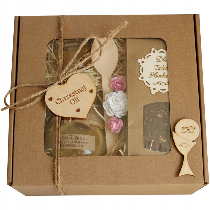 PODZIĘKOWANIE DLA CHRZESTNYCH I DZIADKÓW KOMUNIA prezent dla chrzestnych