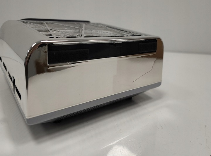 Pochłaniacz Pyłu Do Paznokci MOLLYLAC Kasetowy Filtr Mocny Srebrny 80W