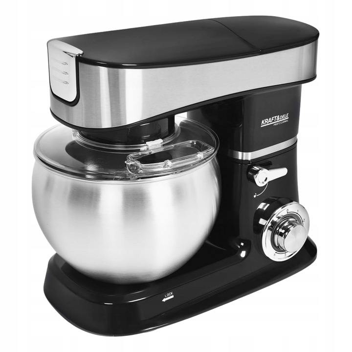 ROBOT PLANETARNY KUCHENNY MIKSER Z MISĄ BLENDER SZKLANY I MASZYNKA DO