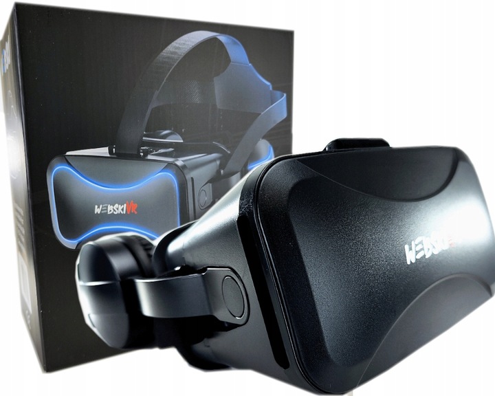 GOGLE GOOGLE VR 3D+WBUDOWANE SŁUCHAWKI NAUSZNE