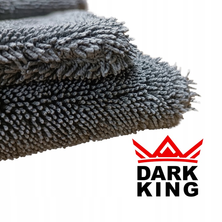 Ręcznik do osuszania auta samochodu Dark King Double Towel XL duży 1200gsm