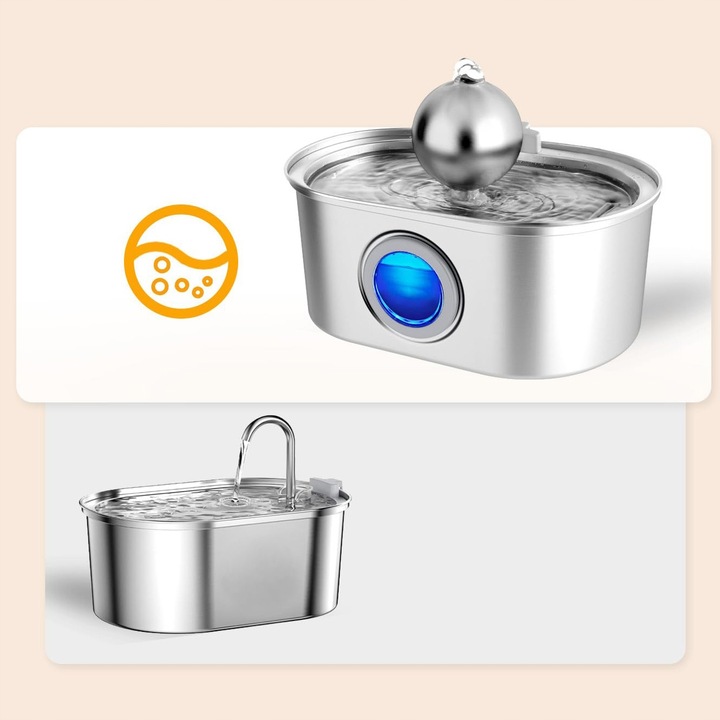 POIDEŁKO DLA KOTA PSA FONTANNA POIDŁO MISKA AUTOMATYCZNA CICHA FILTR